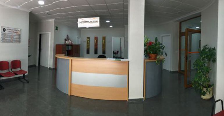 Interior del centro de Servicios Sociales de Villanueva del Arzobispo.