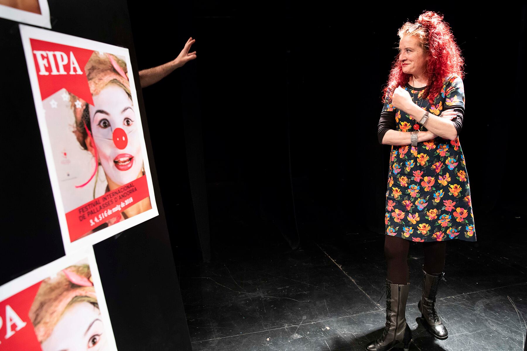 Pepa Plana, directora artística del FIPA. Les pallasses tornen des d'avui i fins dissabte a Andorra la Vella.