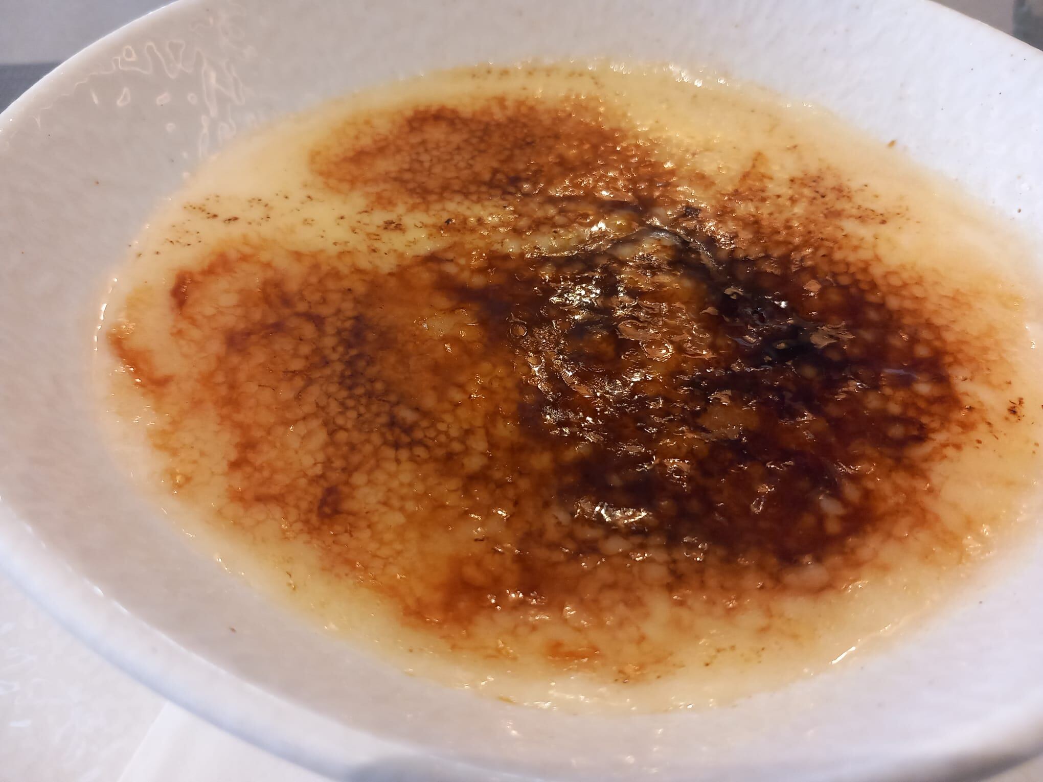 Creme brule de limón