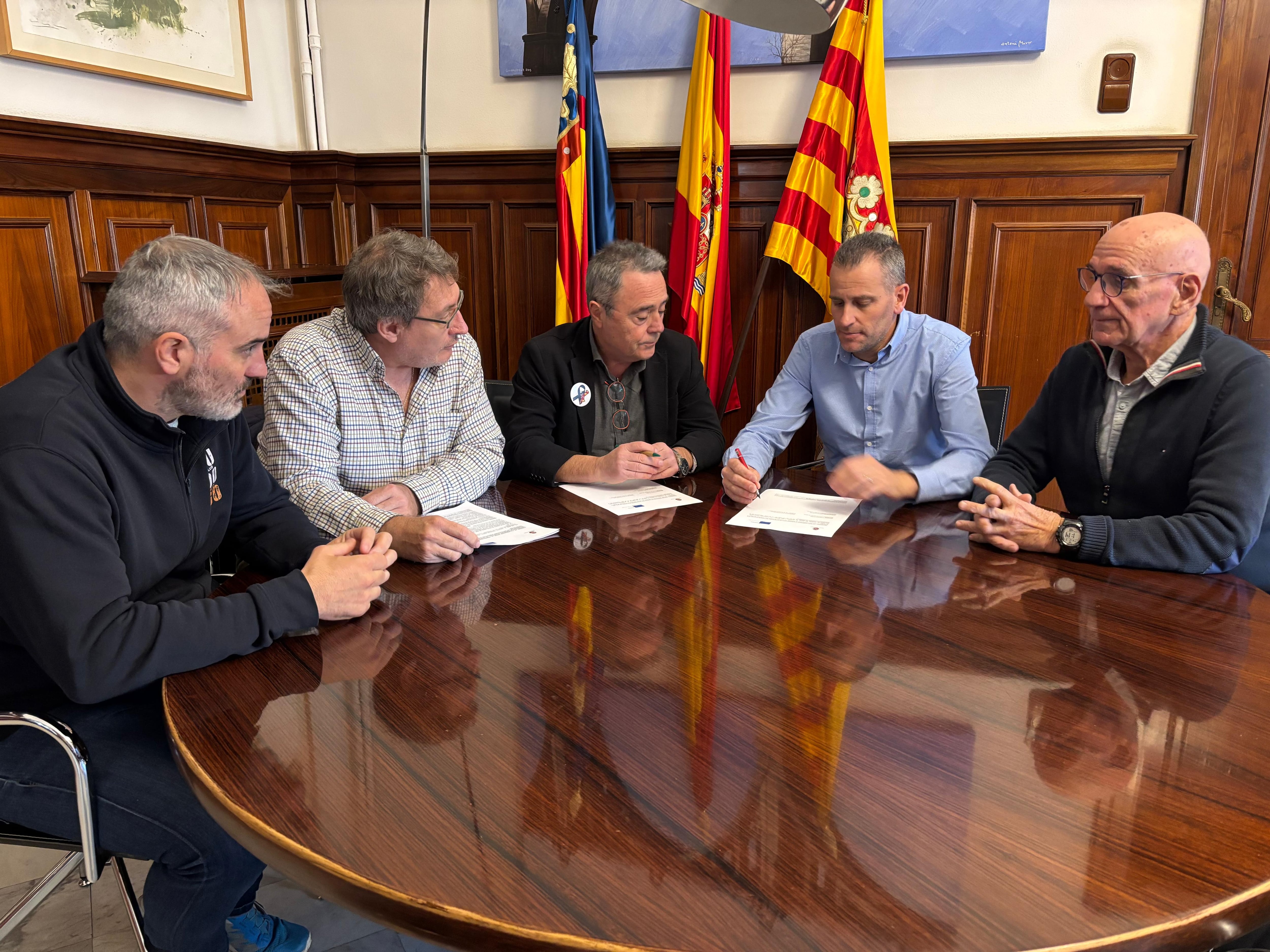 Firma convenio de colaboración entre el Ayuntamiento de Alcoy y la Federación de Judo