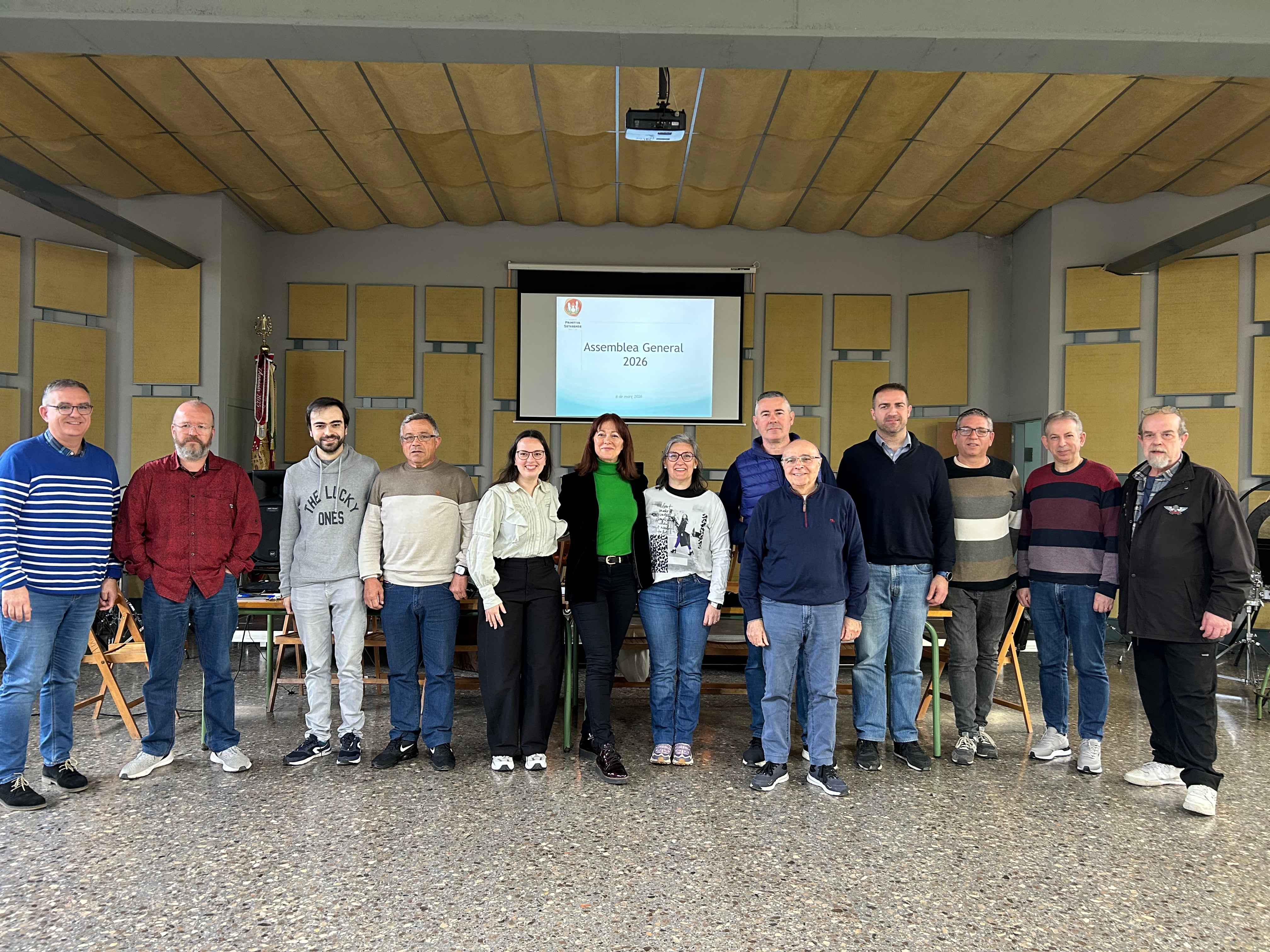 Nueva junta directiva de La Primitiva Setabense