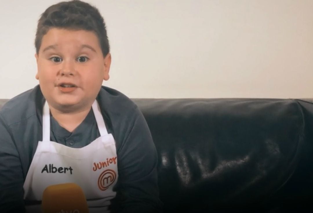 Albert, concursante de &#039;Masterchef junior&#039;.