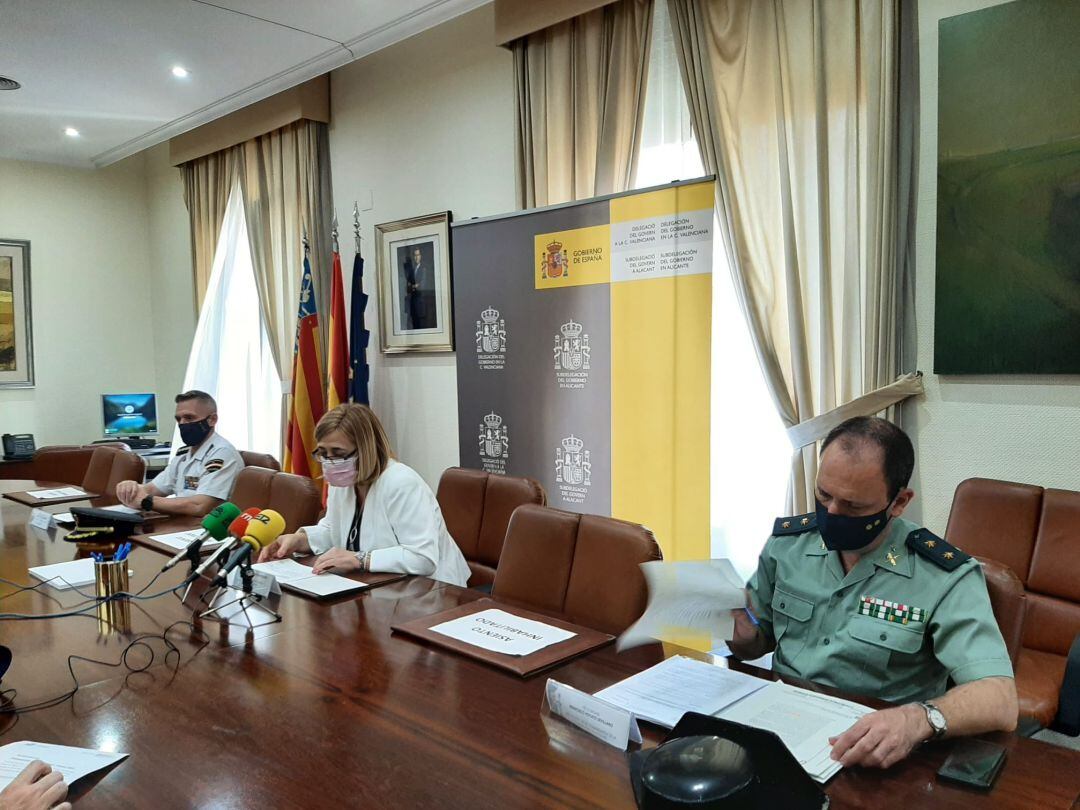 Rueda de prensa de la presentación de la Operación Verano 2021