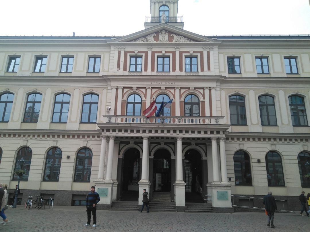 Ayuntamiento de Riga (Letonia) donde se celebró el Tourfilm