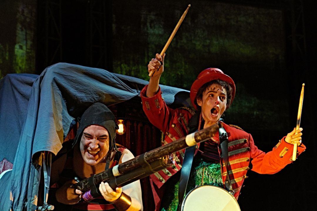 Imagen de la versión teatral de 'La strada'
