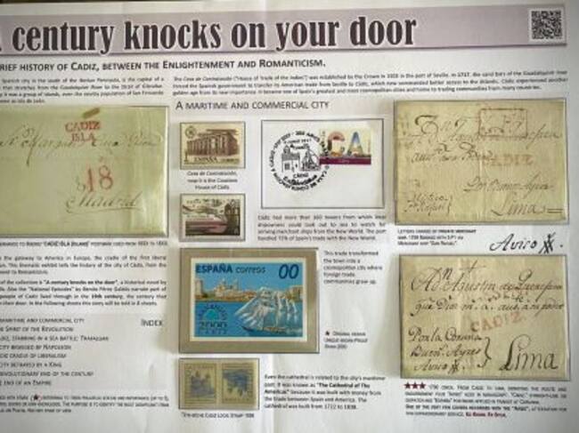 Una de las hojas de la colección "Un siglo llama a tu puerta"