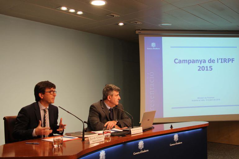 Presentació de la campanya de l'IRPF del 2016