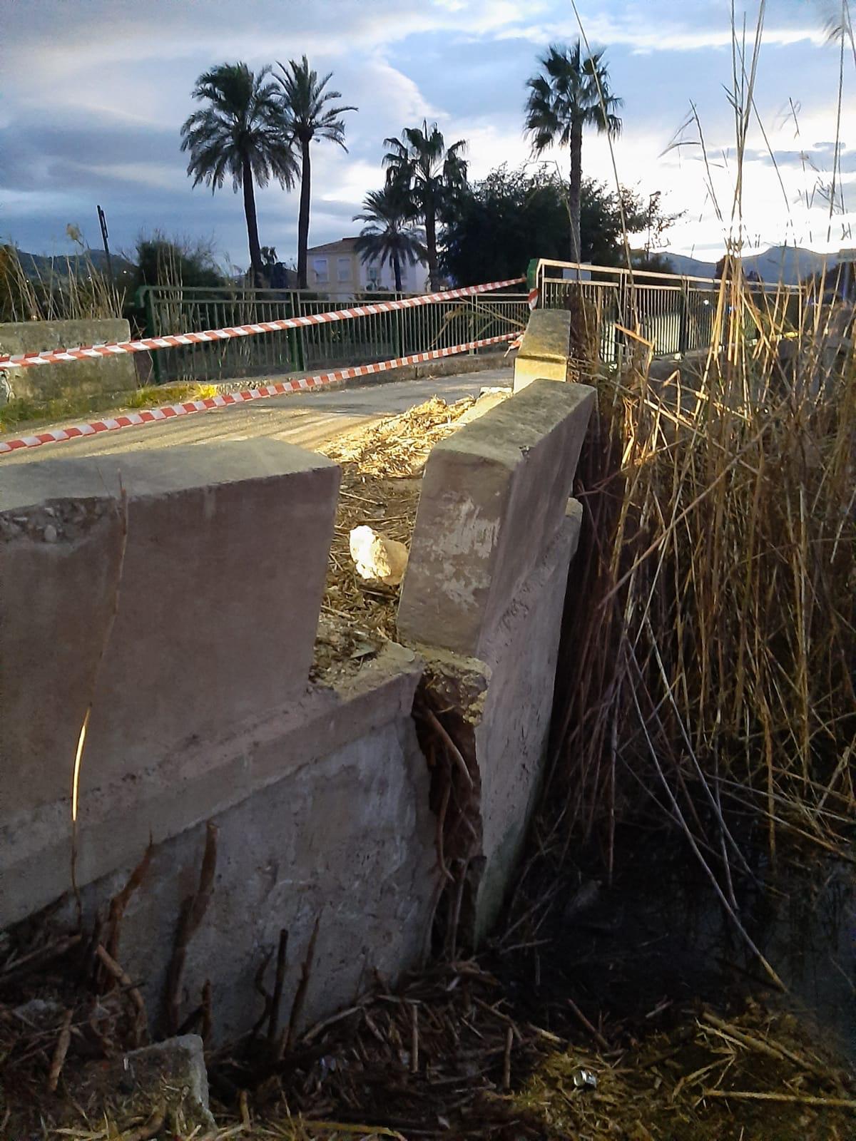 Estado en el que se encuentra el puente de Tonyinero.