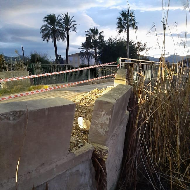 Estado en el que se encuentra el puente de Tonyinero.