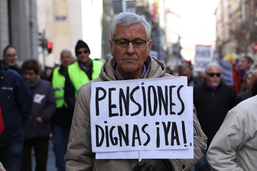 Protesta en Madrid el 2 de febrero de 2019. 