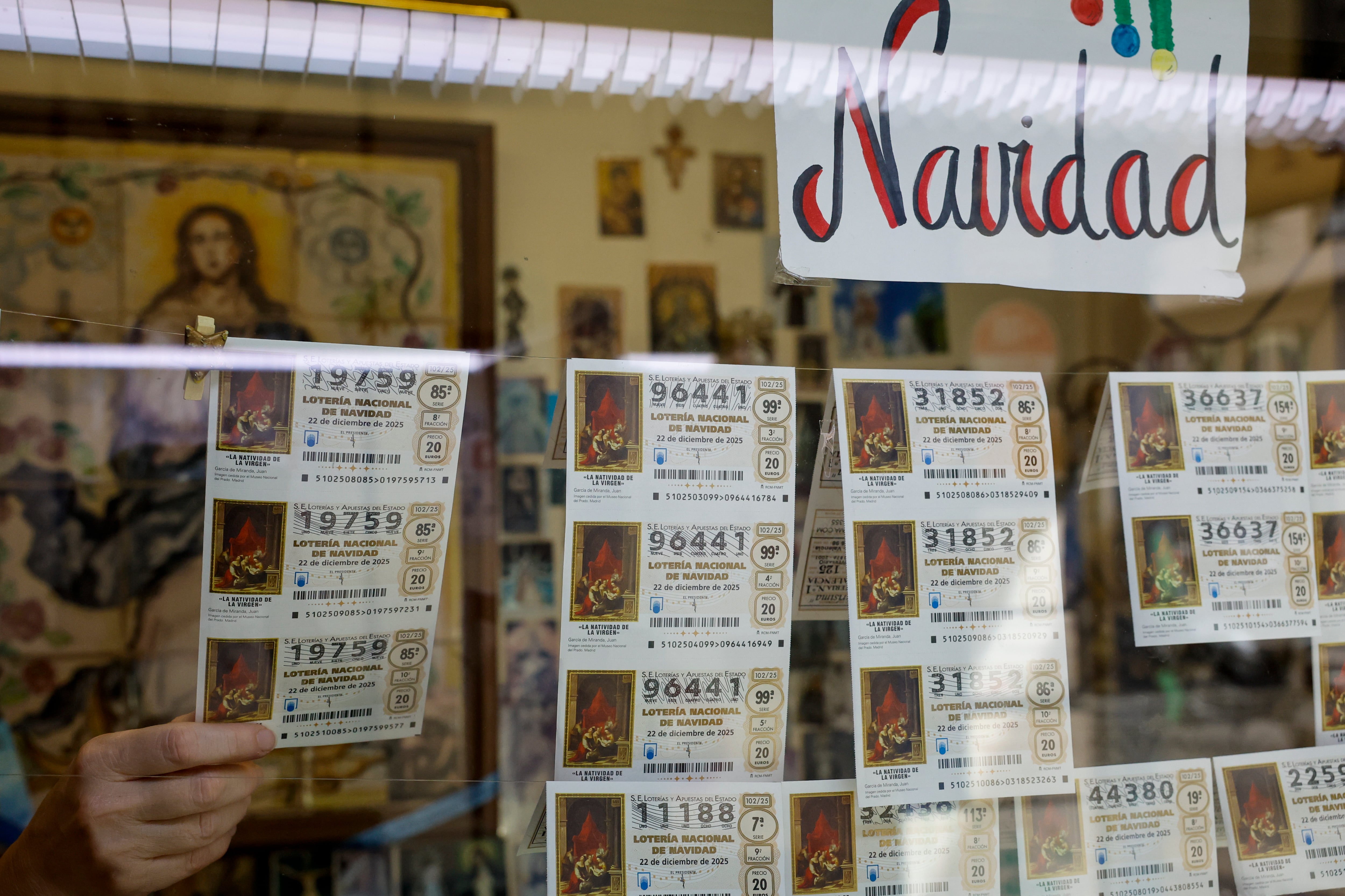 El sorteo será el día 22 de diciembre. EFE/Ana Escobar