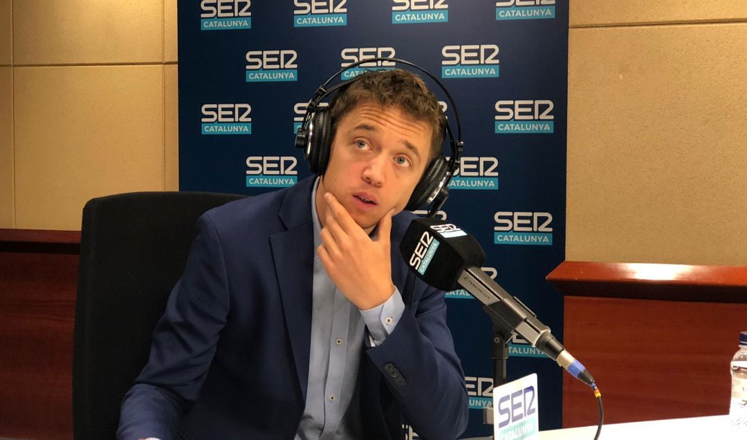 ïñigo Errejón, en los estudios de Radio Barcelona