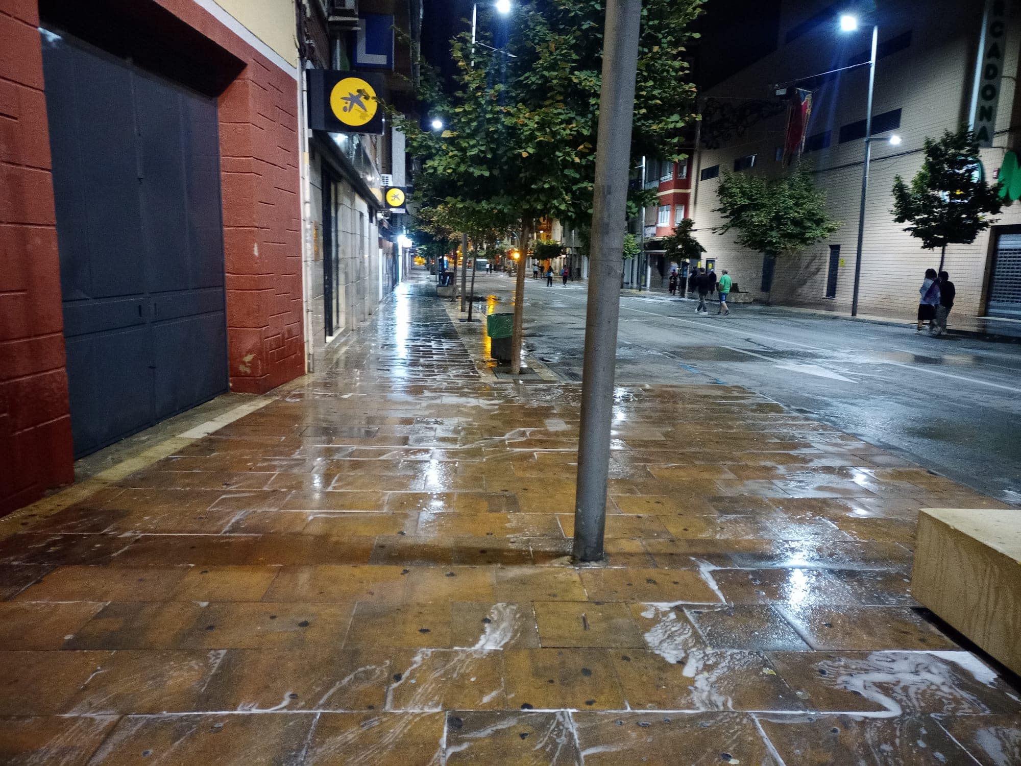 Limpieza de las calles tras las fiestas