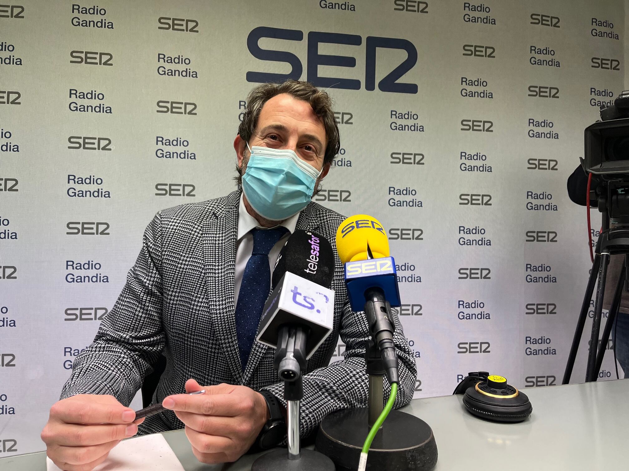 Vicent Mascarell, portavoz del PSOE en el Ayuntamiento de Gandia