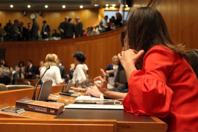 A las Cortes de Aragón todavía no ha llegado el Proyecto de ley de presupuestos del año que viene