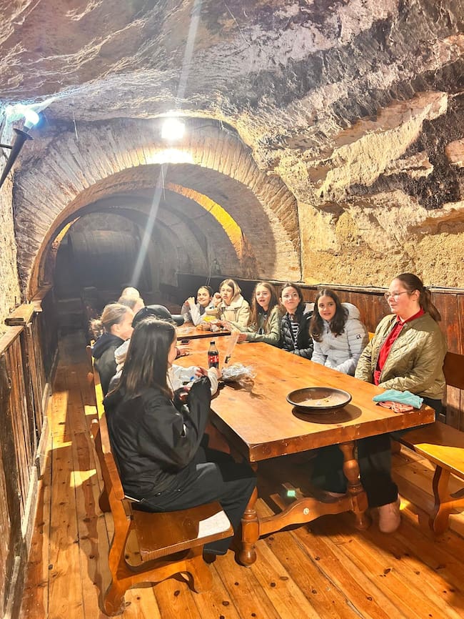 Visita a una bodega en el Intercambio IES Vela Zanetti Erasmus+