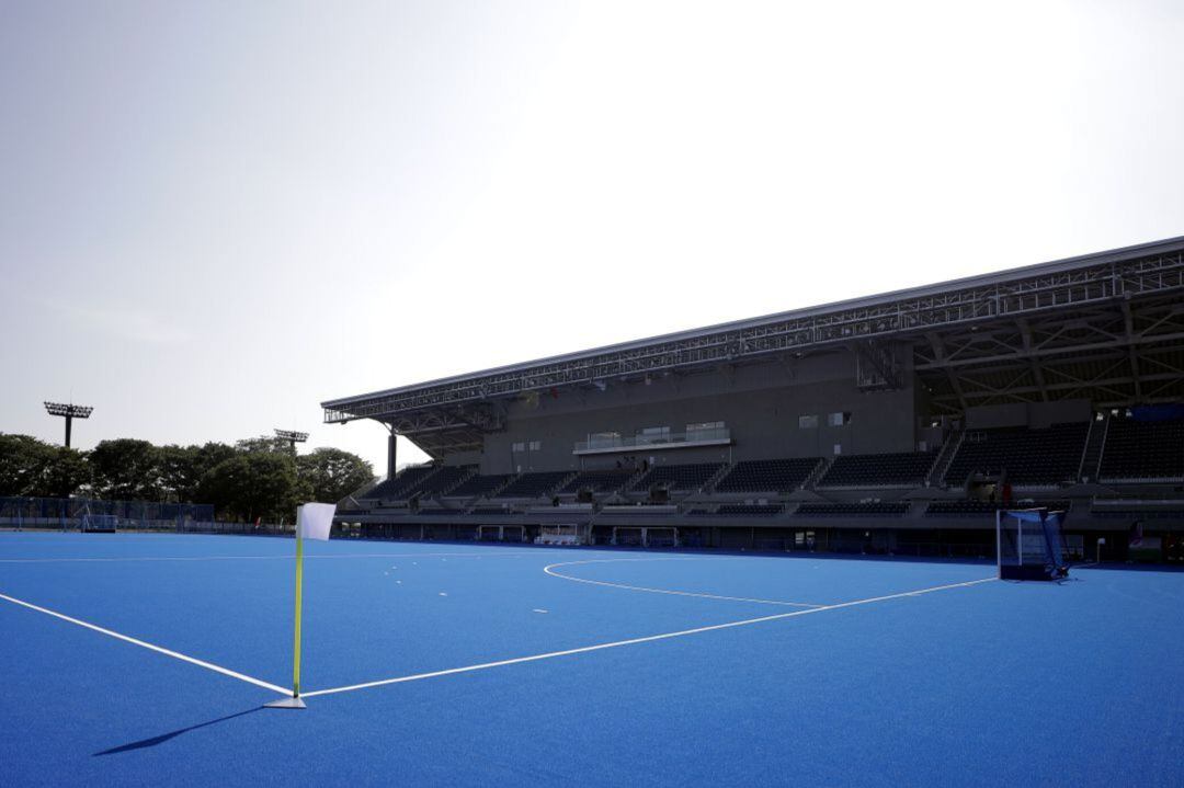 Estadio de hockey de Oi, sede de los Juegos Olímpicos de Tokio