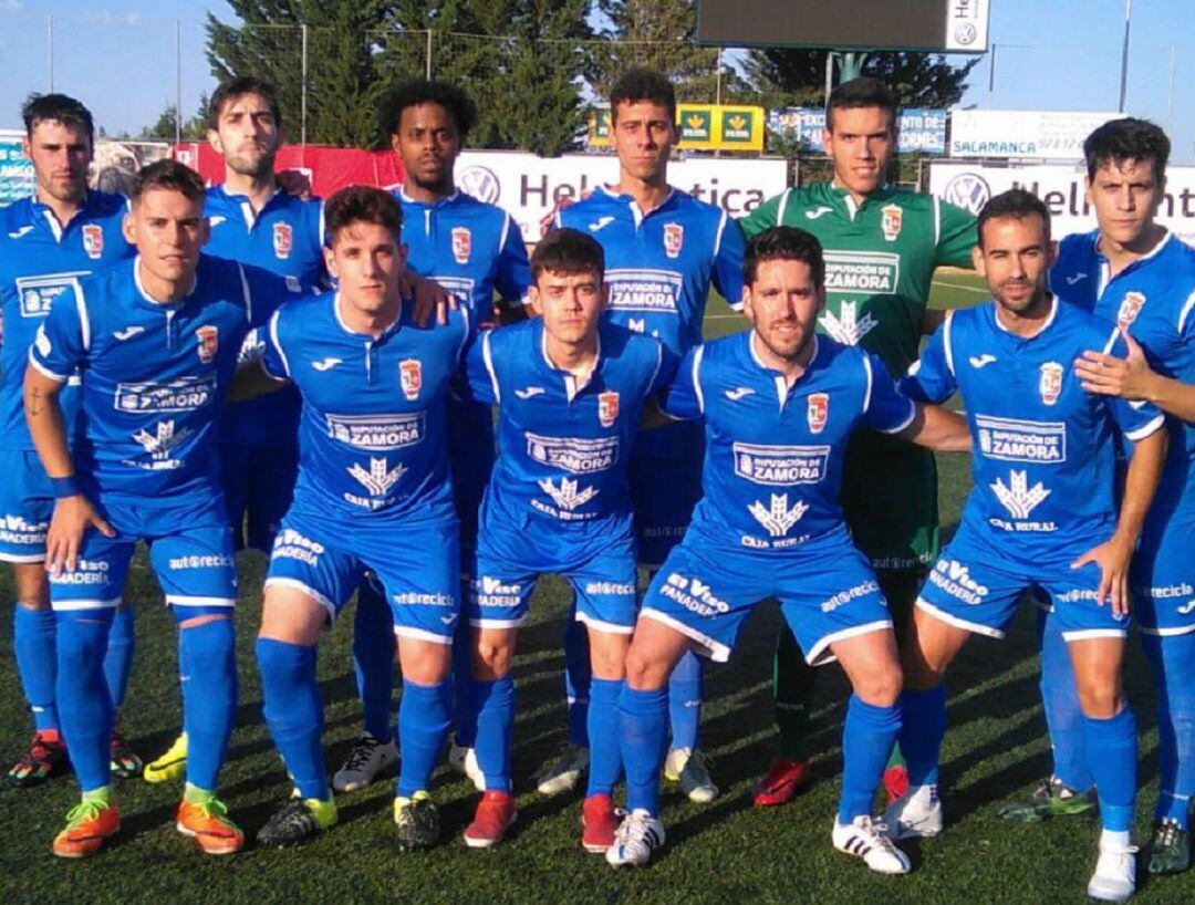 Un once inicial del CD Villaralbo