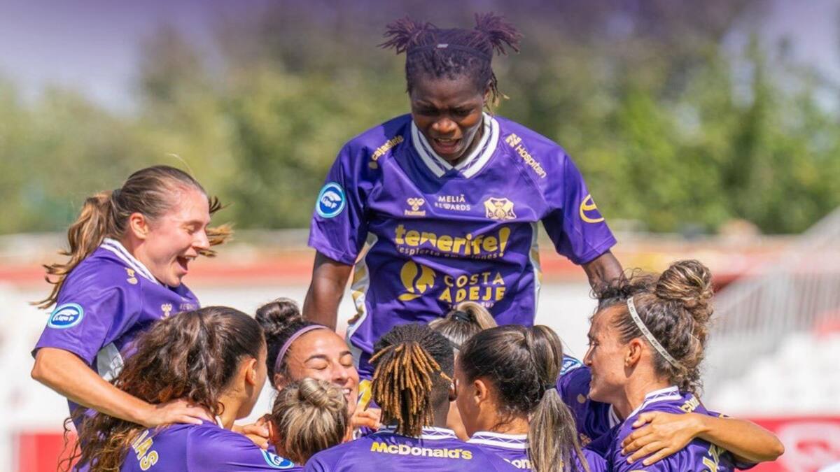 El CD Tenerife Femenino profana Sevilla, da un recital goleador y llegará invicto al Heliodoro (0-4)