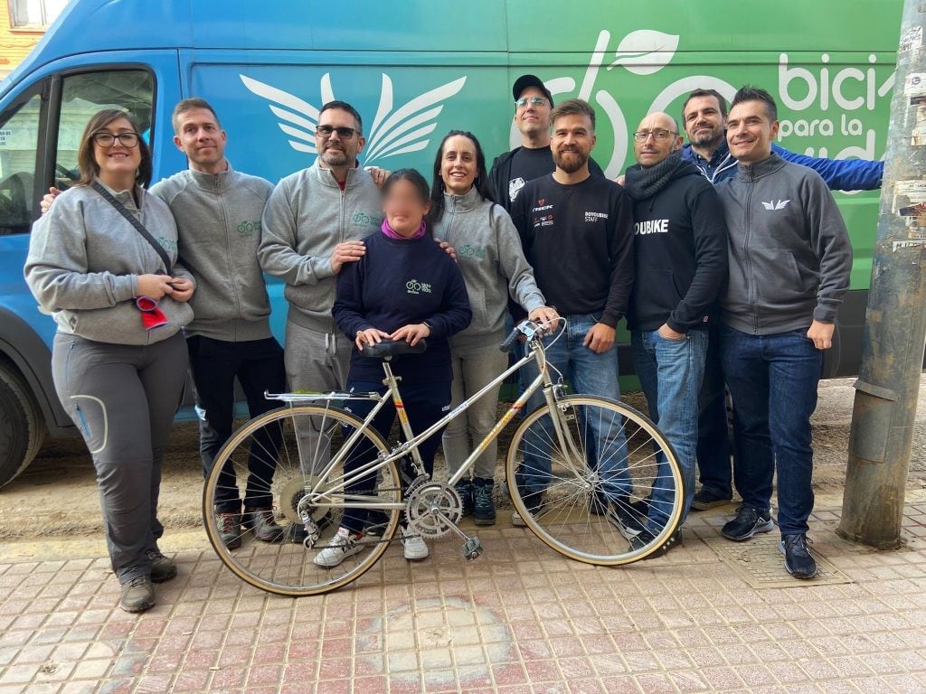 Las bicicletas de la Fundación Contador