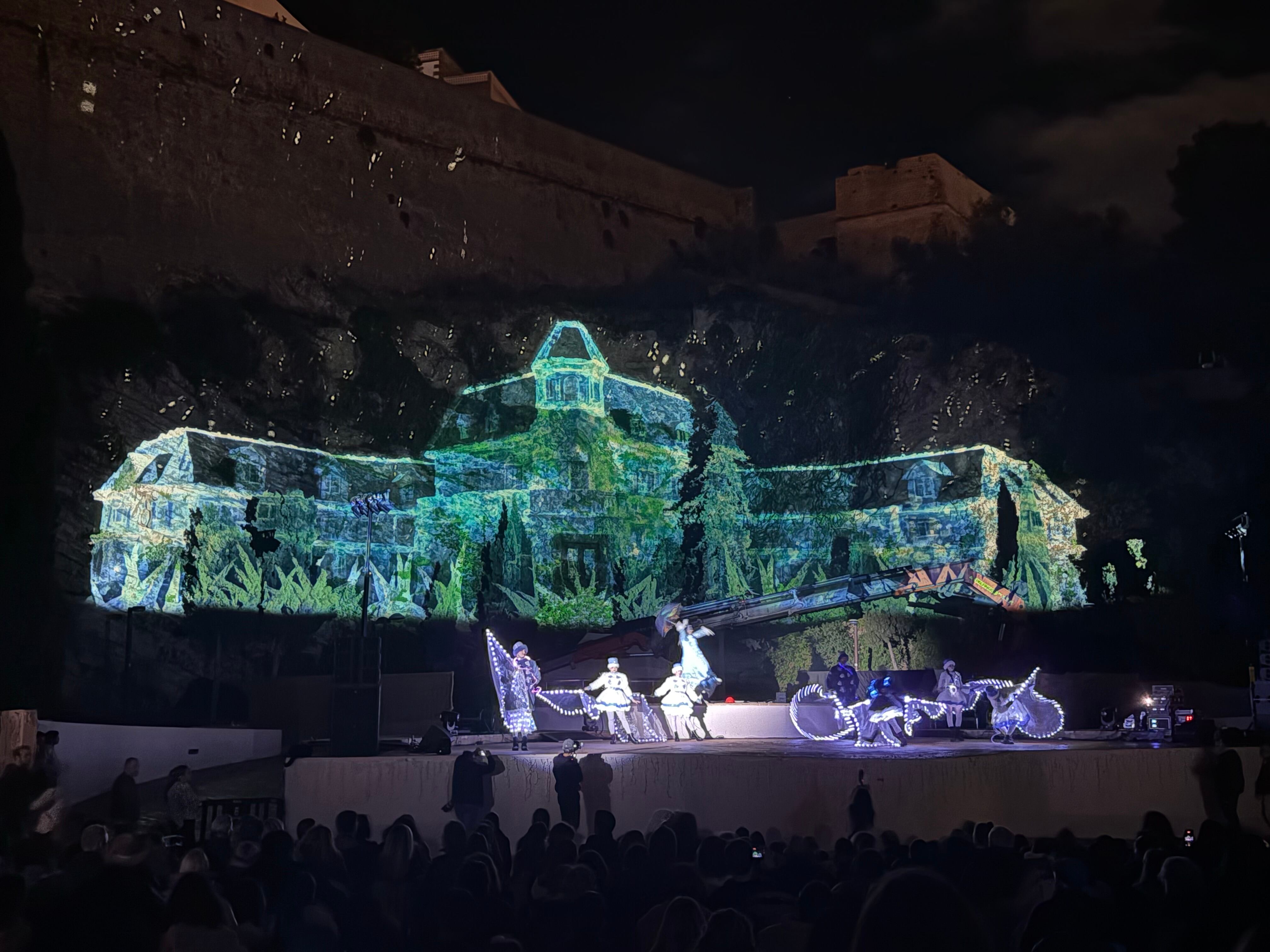 Imagen del espectáculo inaugural