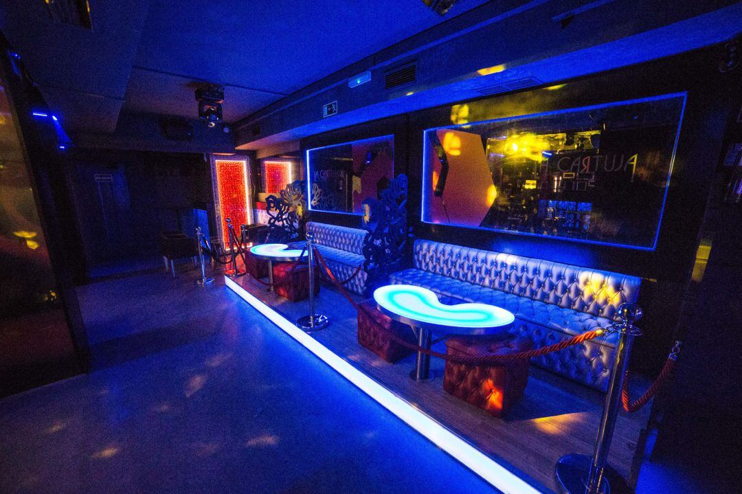 Interior de discoteca