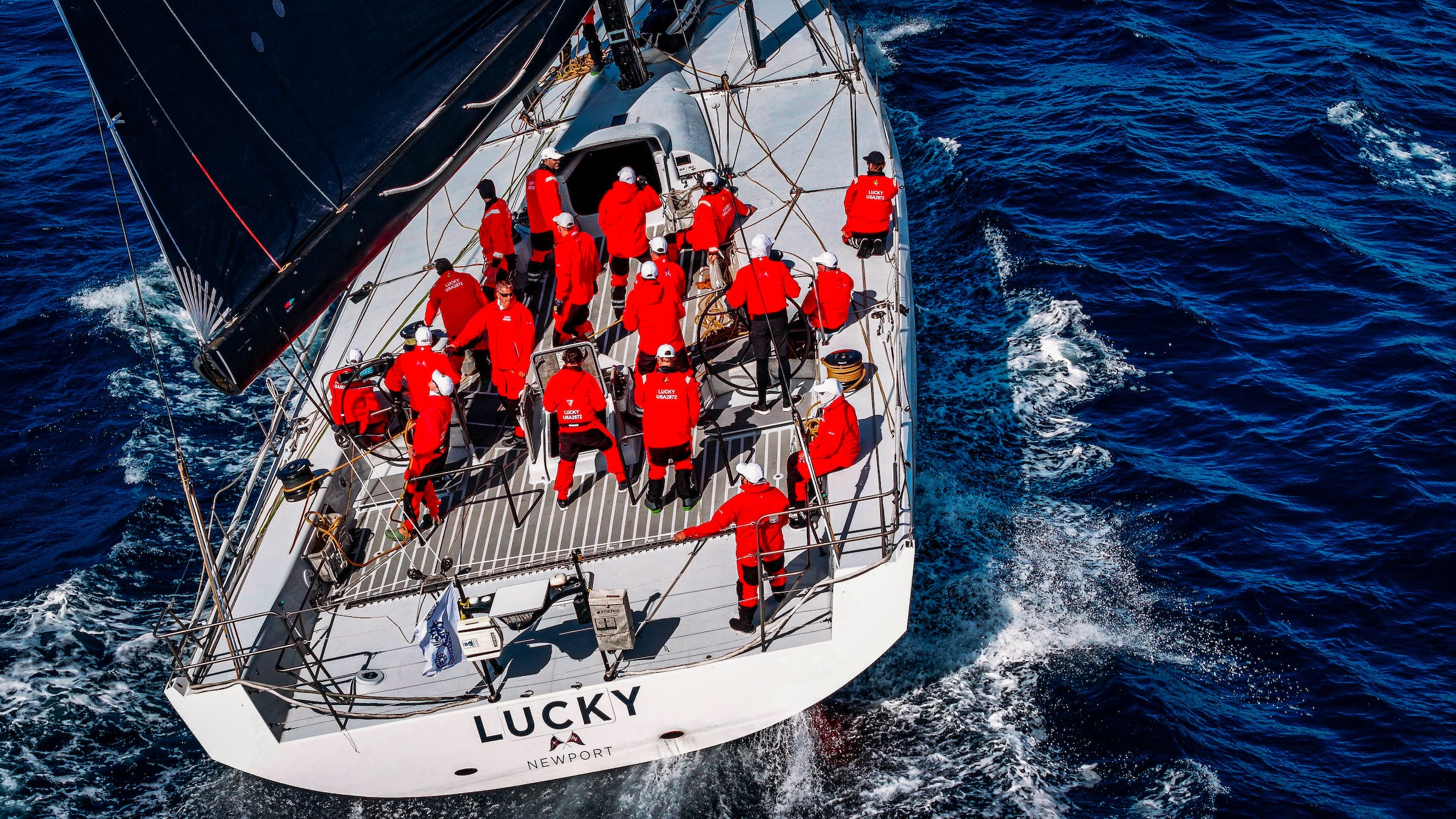 Lucky rompe el récord de monocascos en la RORC Transatlantic  Race que partió de Lanzarote.