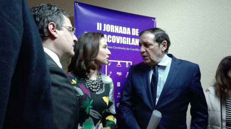 El Consejero de Sanidad de la Junta de Castilla y LEón, Antonio María Saenz Aguado