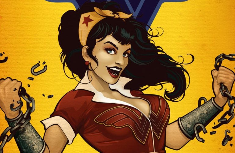 Wonder Woman en la reciente colección de DC Comics llamada &#039;bombshells&#039;