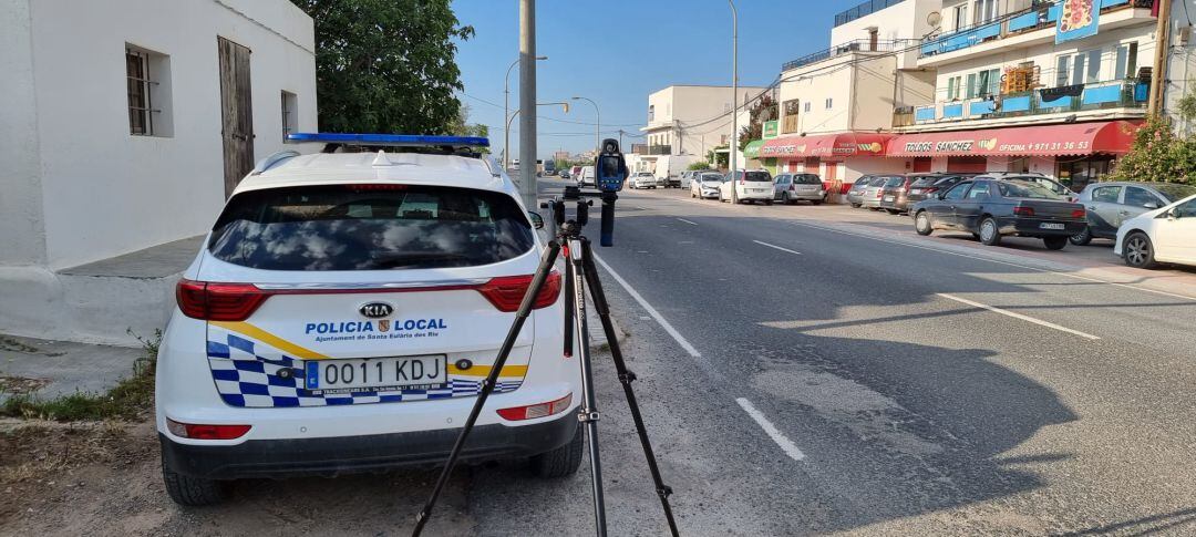 Radar móvil en Ca na Negreta