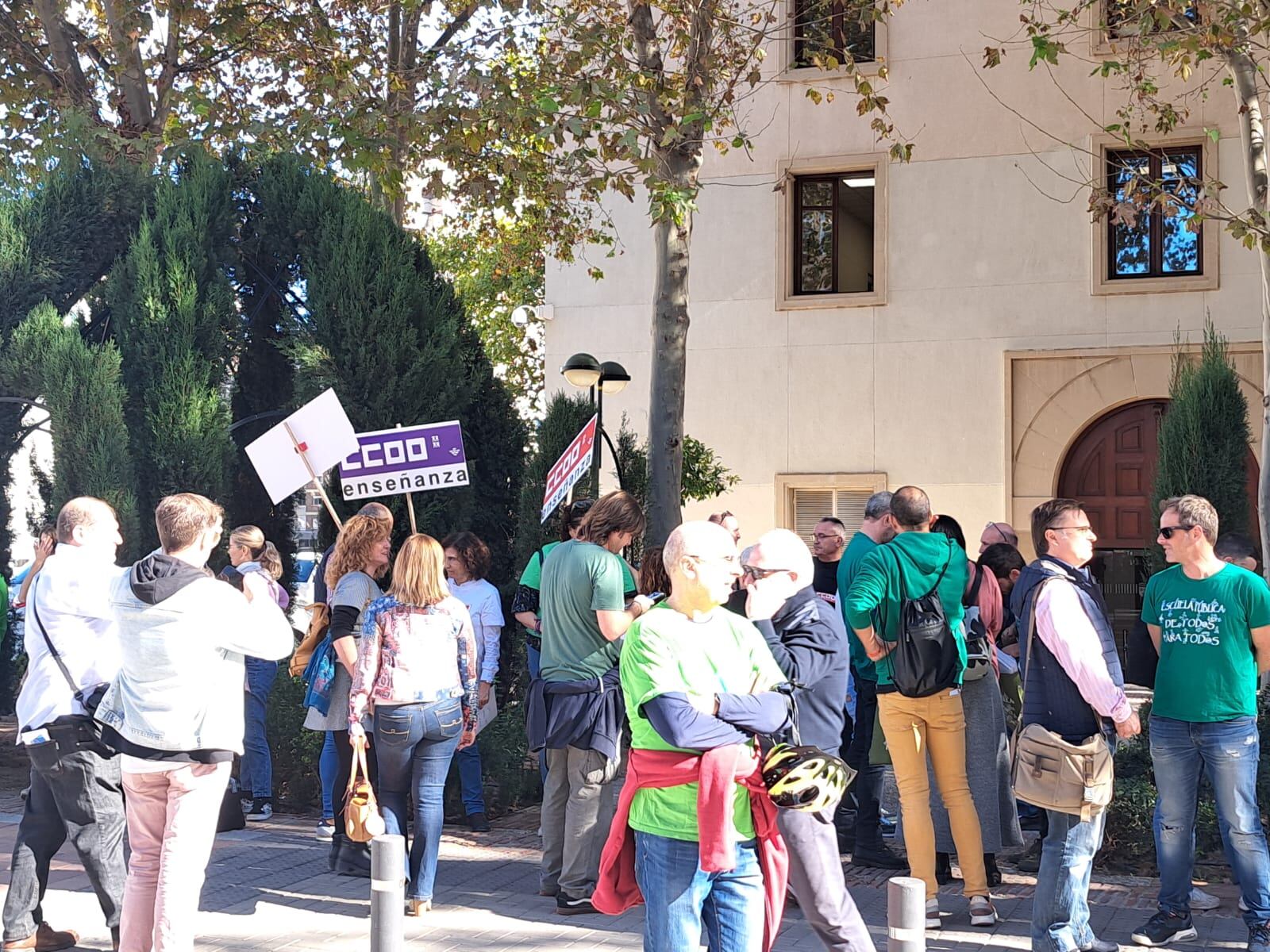 Segunda jornada de huelga en la educación