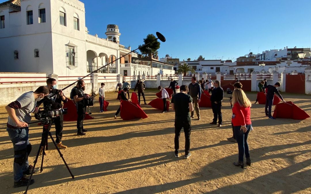 La Real Venta de Antequera ha sido uno de los lugares donde se ha grabado el capítulo dedicado a la Escuela Taurina de Sevilla