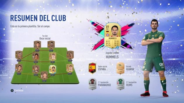 FIFA Ultimate Team, química futbolística