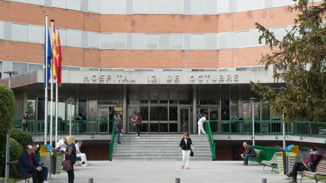 Imagen de la fachada del Hospital 12 de Octubre de Madrid.