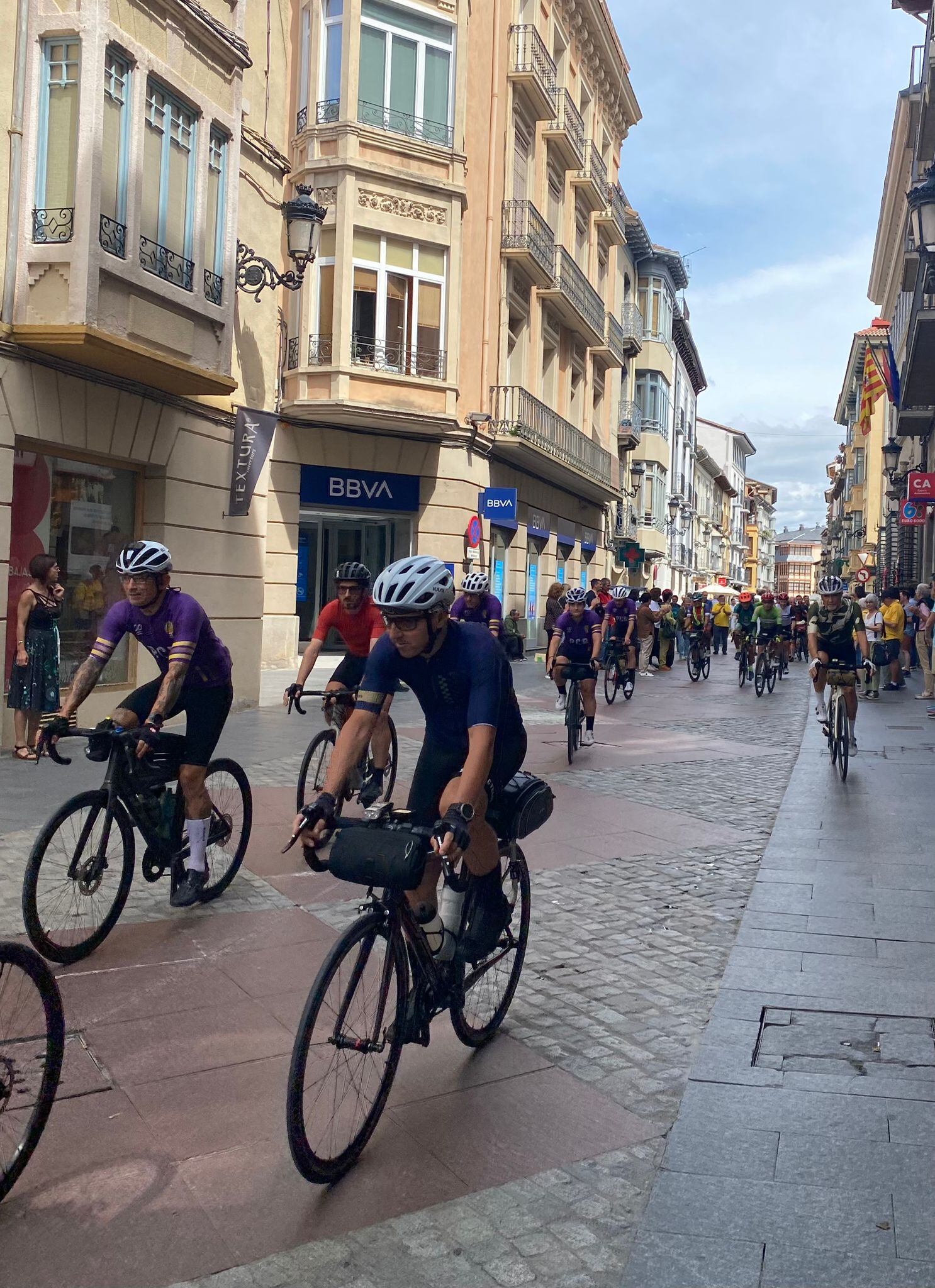 Primeras pedaladas por Jaca