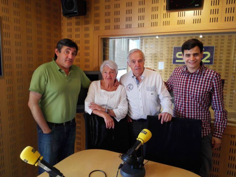 Leku, Asun, Ramón y Kevin 