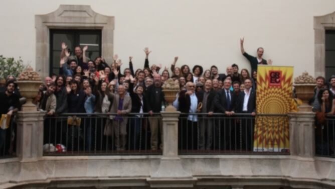 Foto de família del Festival Grec 2014