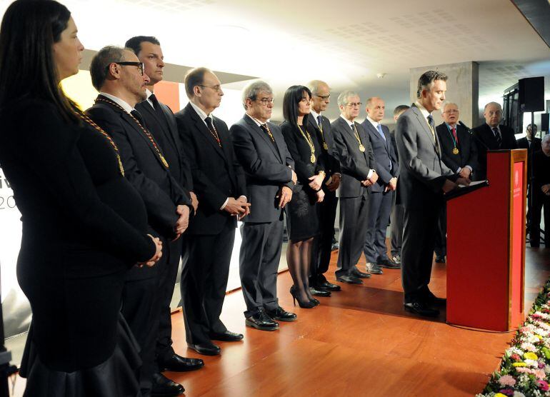 Discurs del síndic durant la celebració del dia de la Constitució