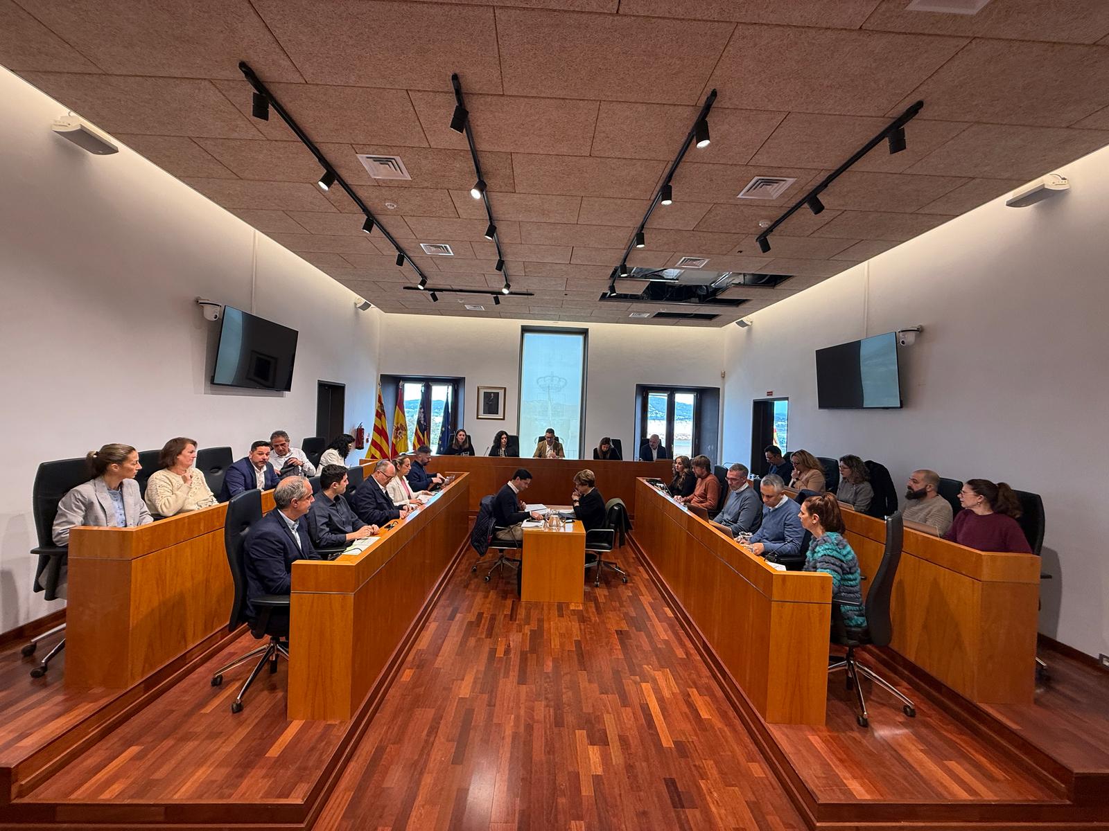 Pleno de febrero del Ayuntamiento de Ibiza