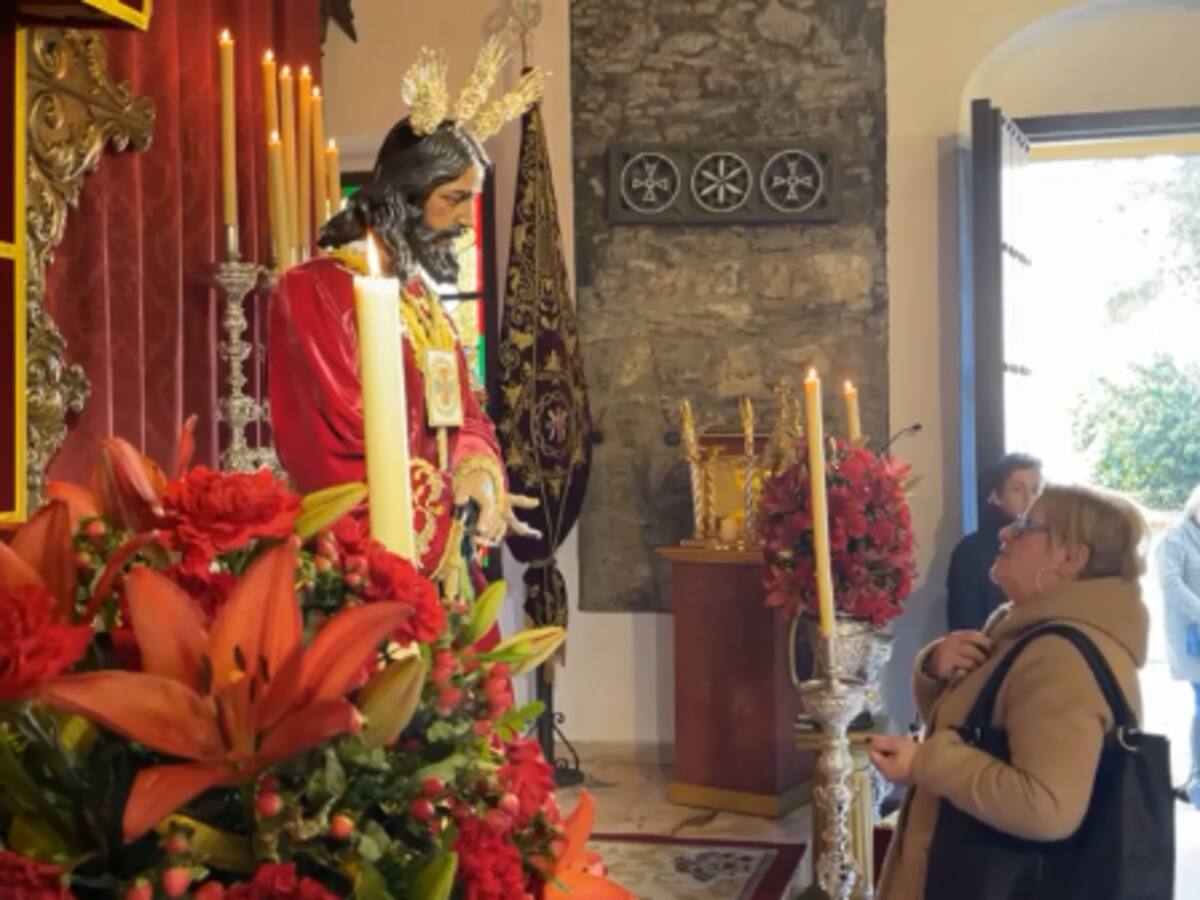 Algeciras conmemora la Solemne Veneración al Cristo de Medinaceli