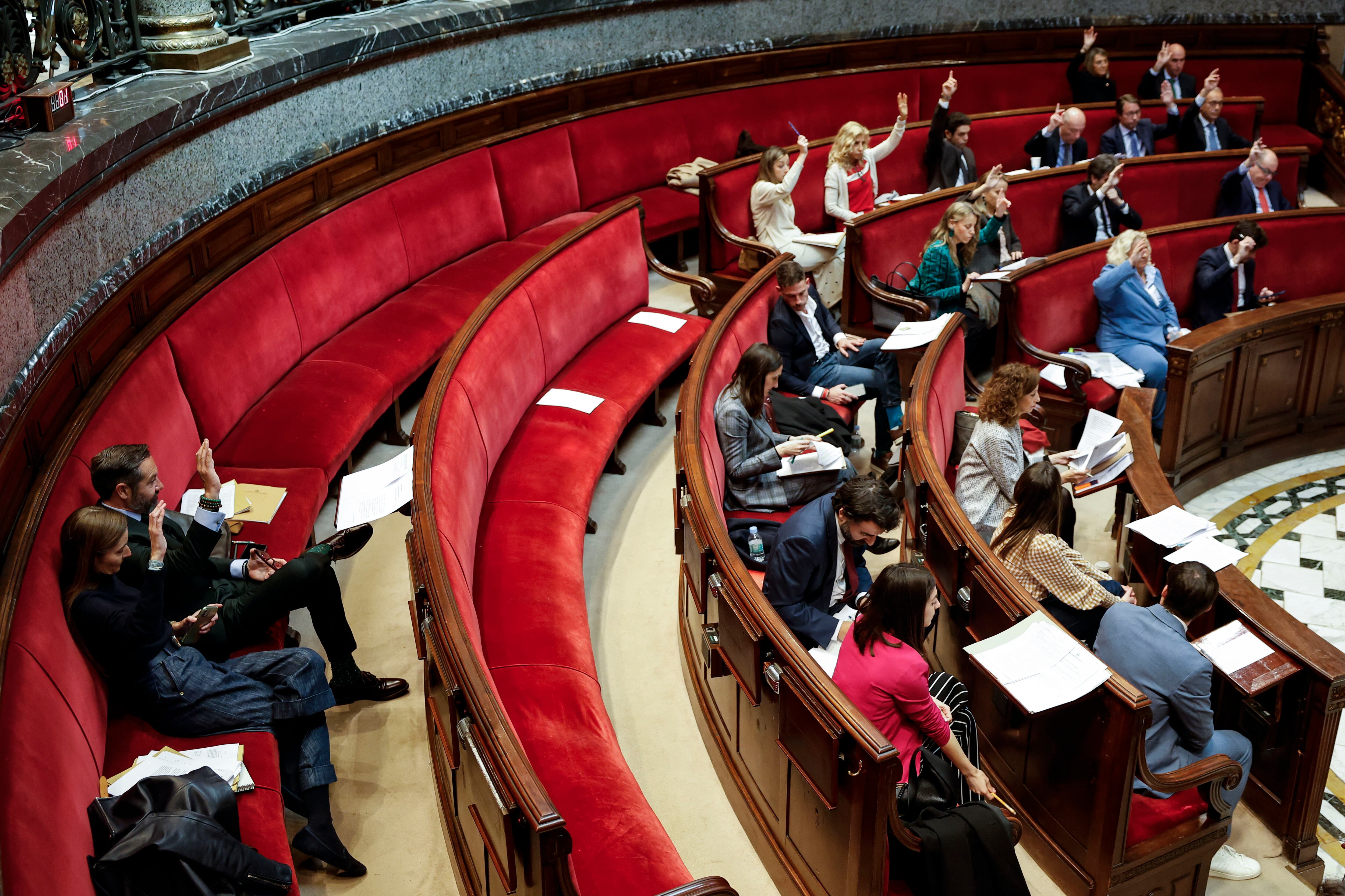 Pleno del Ayuntamiento de València tras la salida de Vox de dos concejales