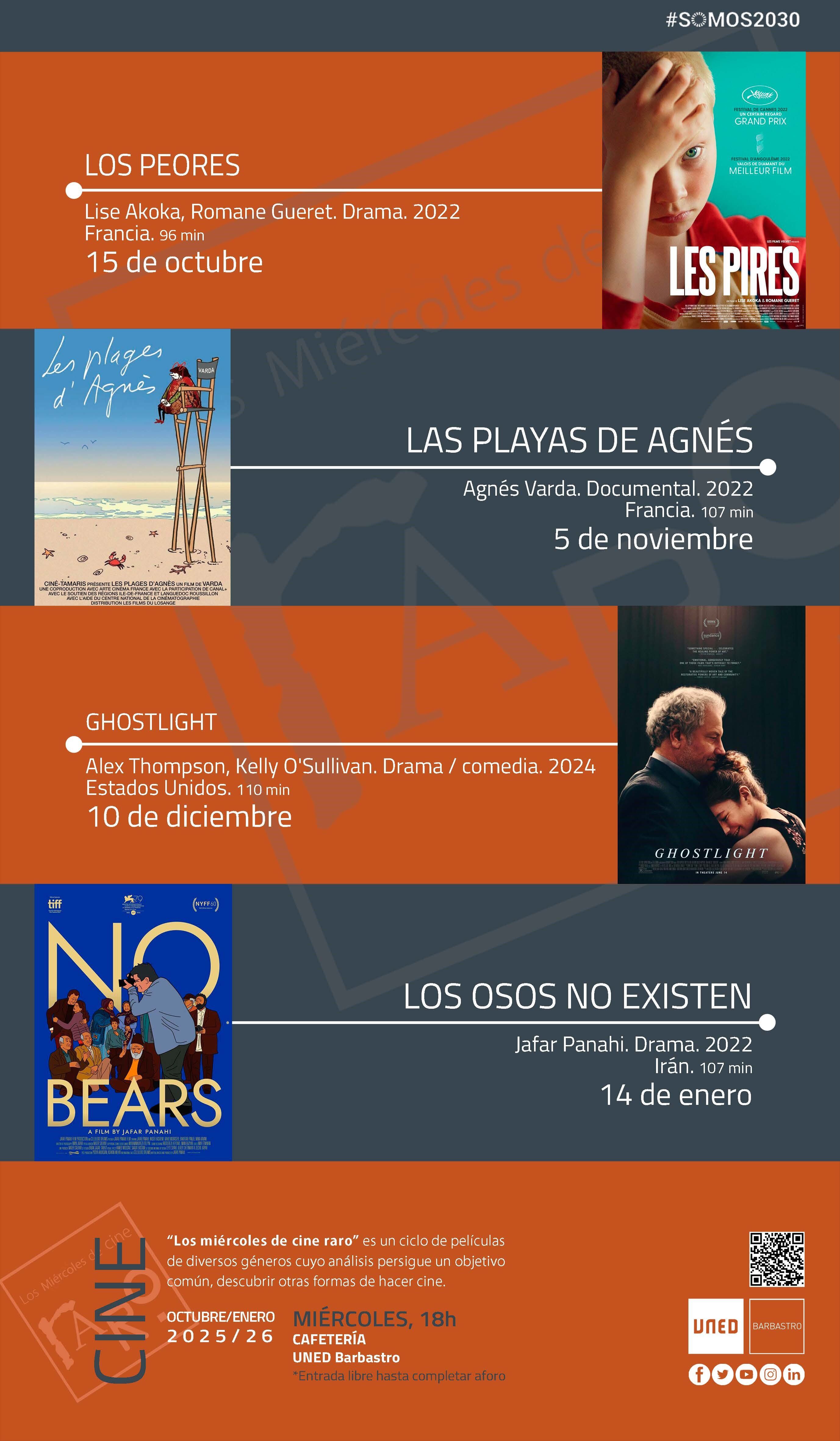 Programación del cine raro