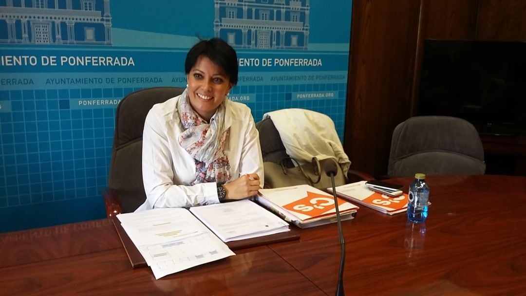 Rosa Luna, en una comparecencia