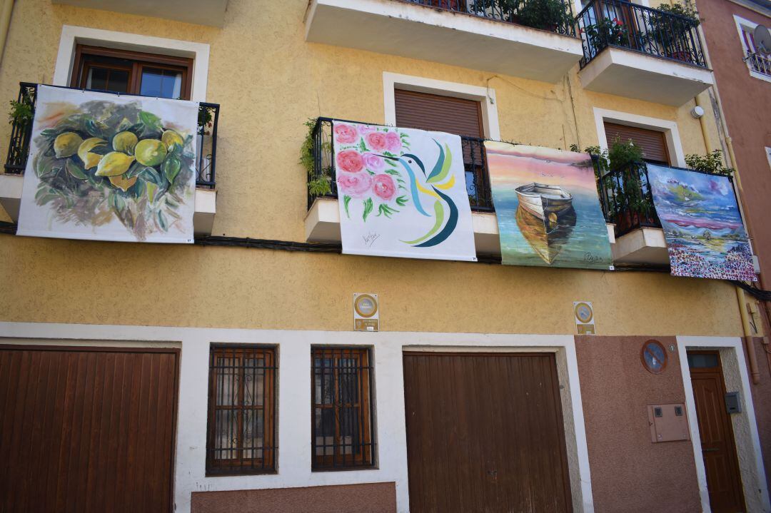 Arte en los balcones llega a Petrer