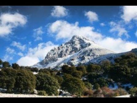 Vista de los picos más elevados de Sierra Mágina