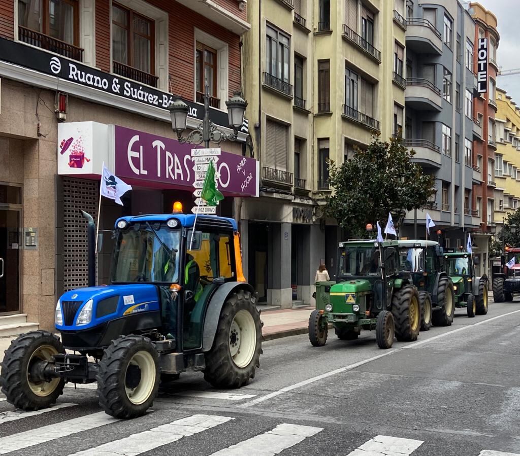 Ttactorada en Ponferrada