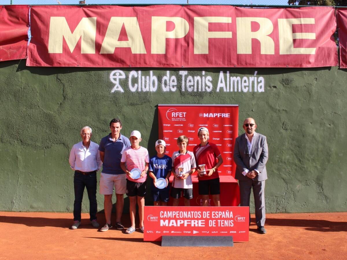 Ruiz/Dronov y Piñera/Navarro, campeones de España MAPFRE de tenis alevín