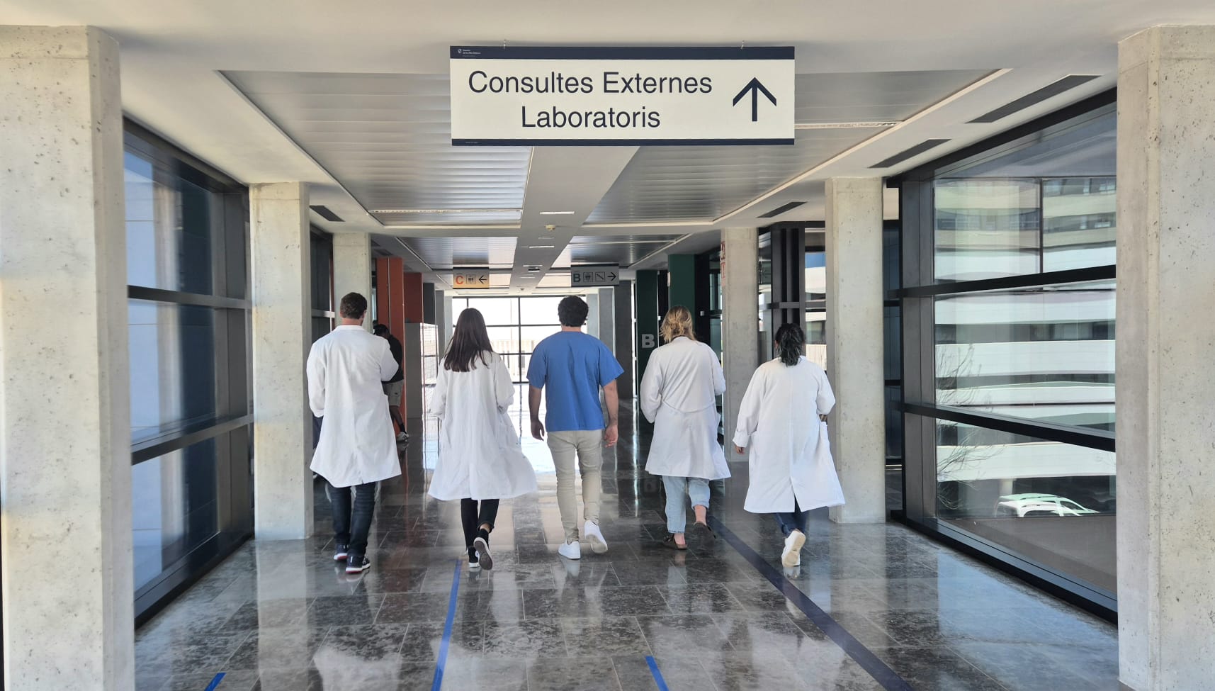 Imagen del área de consultas externas de Can Misses