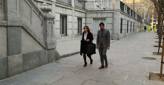 Ferrán López a su llegada al Tribunal Supremo