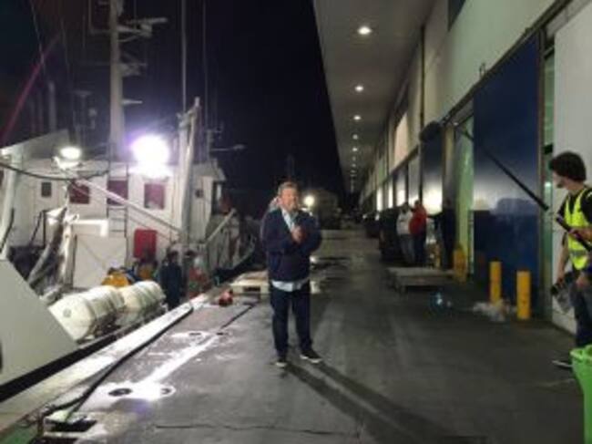 Foto subida desde la cuenta del Puerto de Vigo.